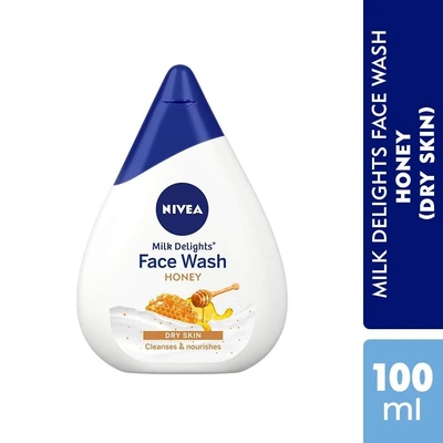 Nivea Milk Delights Honey (Dry Skin) Face Wash