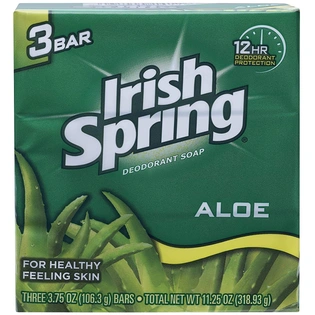 Irish Spring Aloe Soap Bar