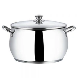 Vinod Stainless Steel Almaty Casserole - 20 Cm, 4 L (Induction Friendly)