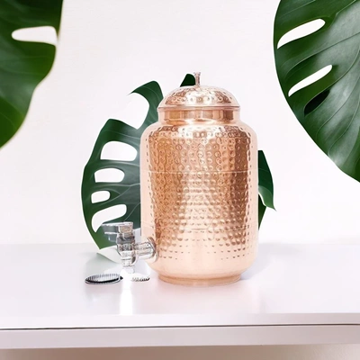 Pure Copper Water Dispenser with Stand