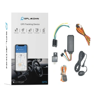 SPLAKDHN Vehicle tracking system with Secret Mic, Panic Button and Inbuilt Battery for Car, Bus, Trucks etc.