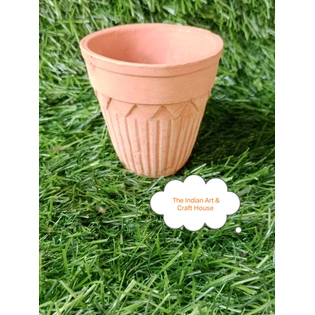 80ml Terracotta Kullar Cup - Handcrafted Clay Cup for Indian Beverages