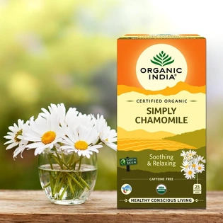 Organic India Simply Chamomile 25 Teabags ,