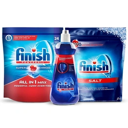 Finish Essentials - Powerball, Rinse Aid & Salt