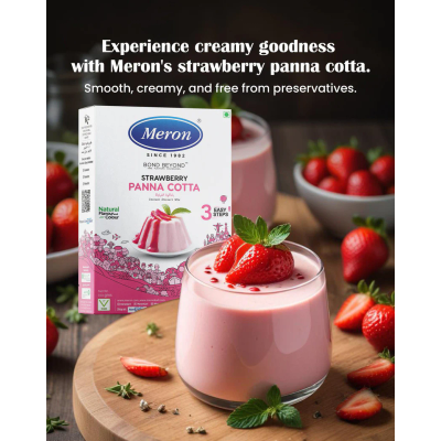 Strawberry Pannacotta Instant Dessert Mix 100 grams