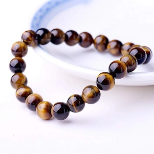 Agate Tiger Eye Bracelet