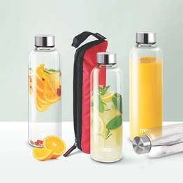 Swag Borosilicate Bottle with Protective Case