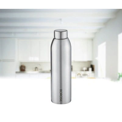 Easy Sip Stainless Steel Water Bottle (Grey)