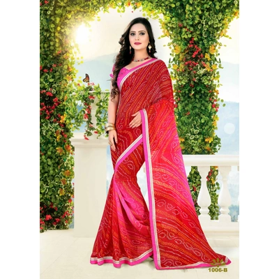 Bandhani Chunari Print Saree