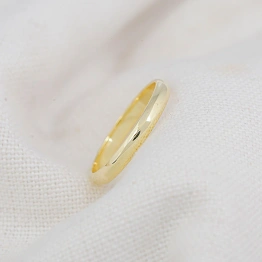 14K Solid Gold Dainty Thick Ring Minimalist Delicate Light Weighted Tiny Holy Simple Unique Handmade Gold Unique Hippie Stacking Ring Thumb