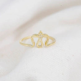 14K Solid Gold Plain Band Ring Handmade Charm Indian Ring Knuckle Delicate Boho Wire Wrap Minimalist Gold Dainty Stacking Ring Gift for Her