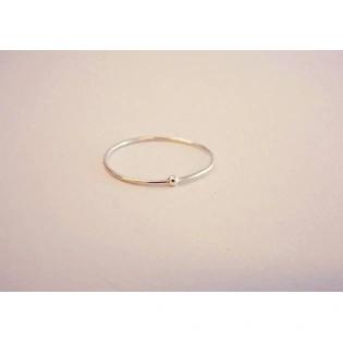 925 Sterling Silver Solid Anxiety Fidget Spinner Ring Handmade Dainty Stacking Silver Delicate Ring Boho Style Jewelry Unique Skinny ring