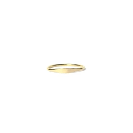 14K Solid Gold Dainty Skinny Statement Band Ring Minimalist Delicate Light Weighted Simple Unique Handmade Gold Stacking Unisex Boho RingV