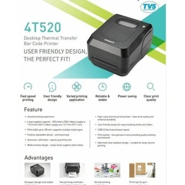 TVSE ZENPERT 4T520 - 203DPI BARCODE PRINTER