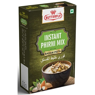 Butterfly Instant Phirni Mix, 100g (Badam Pista)