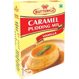 Butterfly Instant Caramel Pudding Mix, 100g (Vanilla)