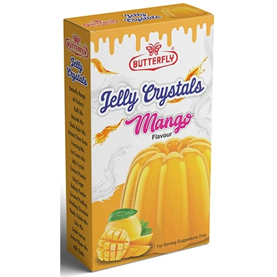 Butterfly Instant Jelly Crystals, 100g (Mango)