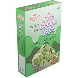 Butterfly Instant Ice Cream Mix, 150 Grams (Badam Pista)