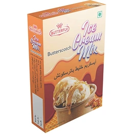 Butterfly Instant Ice Cream Mix, 150 Grams (Butterscotch)