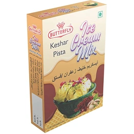 Butterfly Instant Ice Cream Mix, 150 Grams (Keshar Pista)