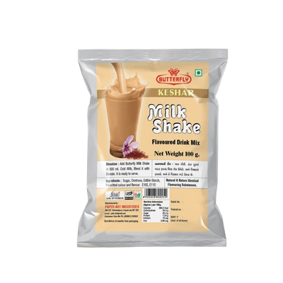 Butterfly Milk Shake 80G Pouch (Keshar)