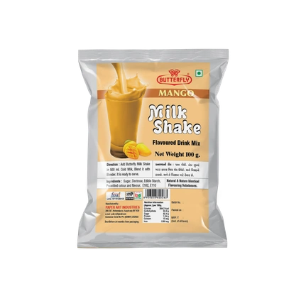 Butterfly Milk Shake 80G Pouch (Mango)