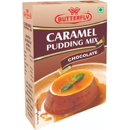 Butterfly Instant Caramel Pudding Mix, 100g (Chocolate)