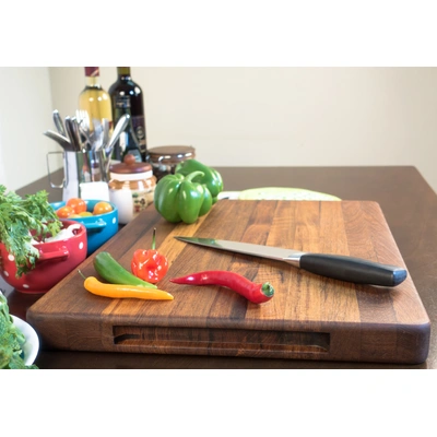 Teakore Classic Cutting Board (Small - 40x38x4cm)