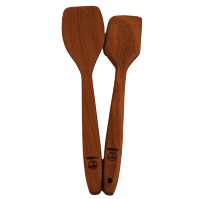 Teakore Spatula Combo Pack (Slant and Blunt Tip)