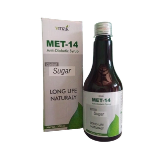 MET-14 Anti Diabetic Syrup - Best Syrup for Diabetes - Ayurveda medicine for diabetes - Ayurvedic medicine for sugar