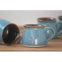 Handmade Ceramic Ocean Blue Small/ Espresso/ Coffee/ Tea Mug