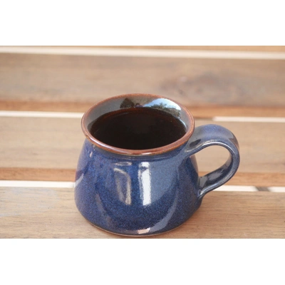 Handmade Ceramic Indigo Small/ Espresso/ Coffee/ Tea Mug