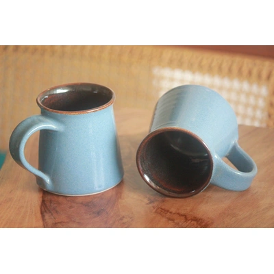 Handmade Ceramic Light Blue Coffee/ Tea Mug