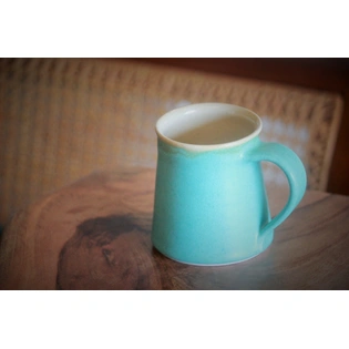 Handmade Ceramic Aqua Green Coffee/ Tea Mug