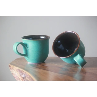 Handmade Ceramic Turquoise Coffee/ Tea Mug