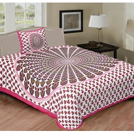 Rngoli Print Bedsheet