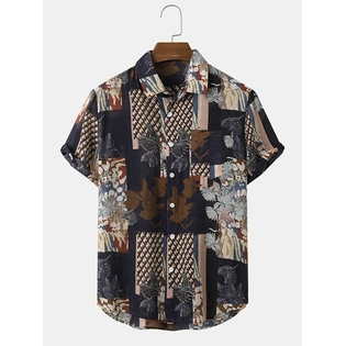 Dark Printed Shirt for Men