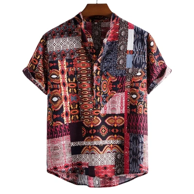 Trending Brown Printed Shirt For Men