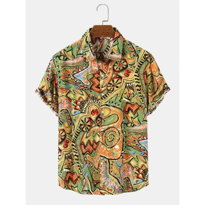 Multicolor Digital Printed Shirt