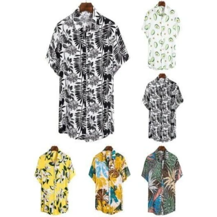 Multicolored Printed Shirt for Men