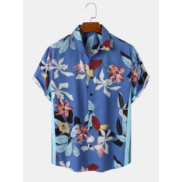 Florish Blue Printed Shirt