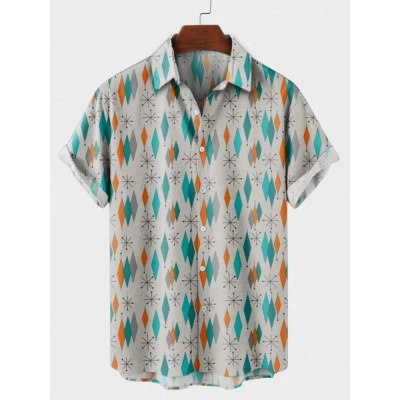 Cool Men Printed Shirt