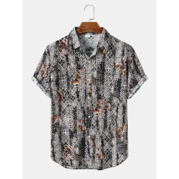 Digital printed shirt for men