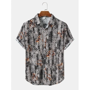 Digital printed shirt for men