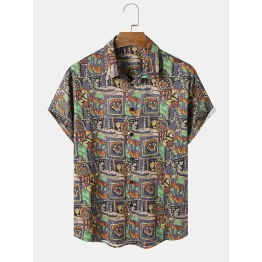 Square Printed Shirt