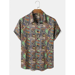 Square Printed Shirt