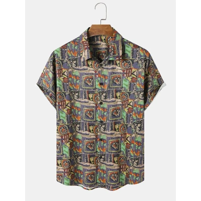 Square Printed Shirt