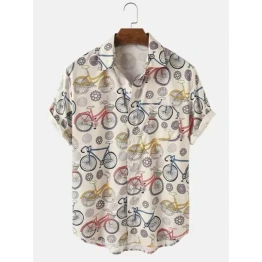 Cycle Printed Shirt For Men