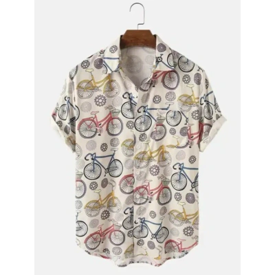 Cycle Printed Shirt For Men