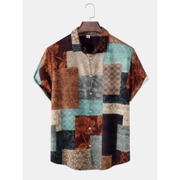 Trending Multicolored Printed Shirt For Men